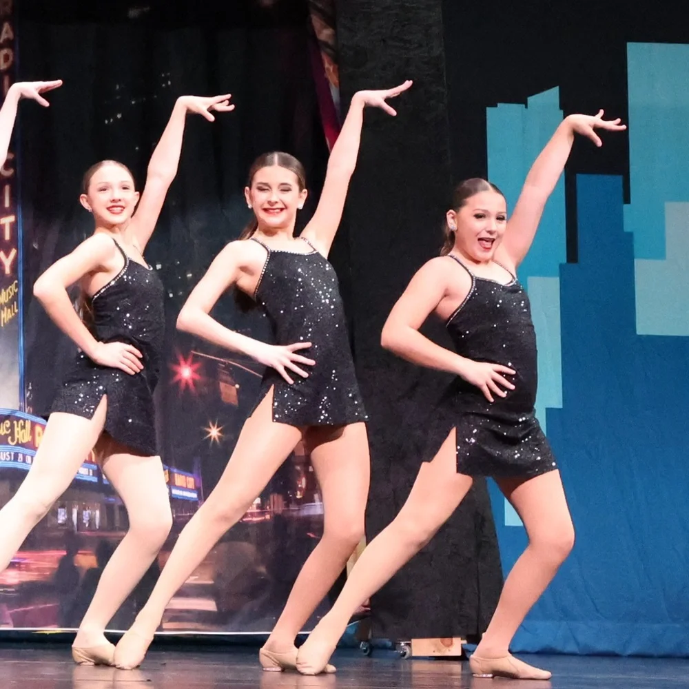 Balera Black Sparkly Dance Costumes with Sequins